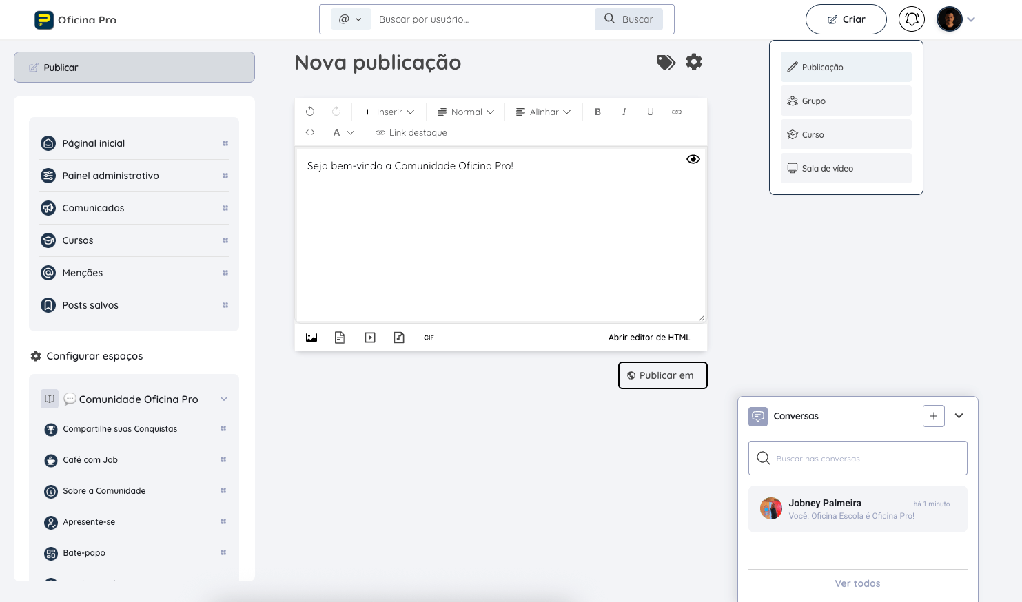 Oficina Pro Desktop Platform