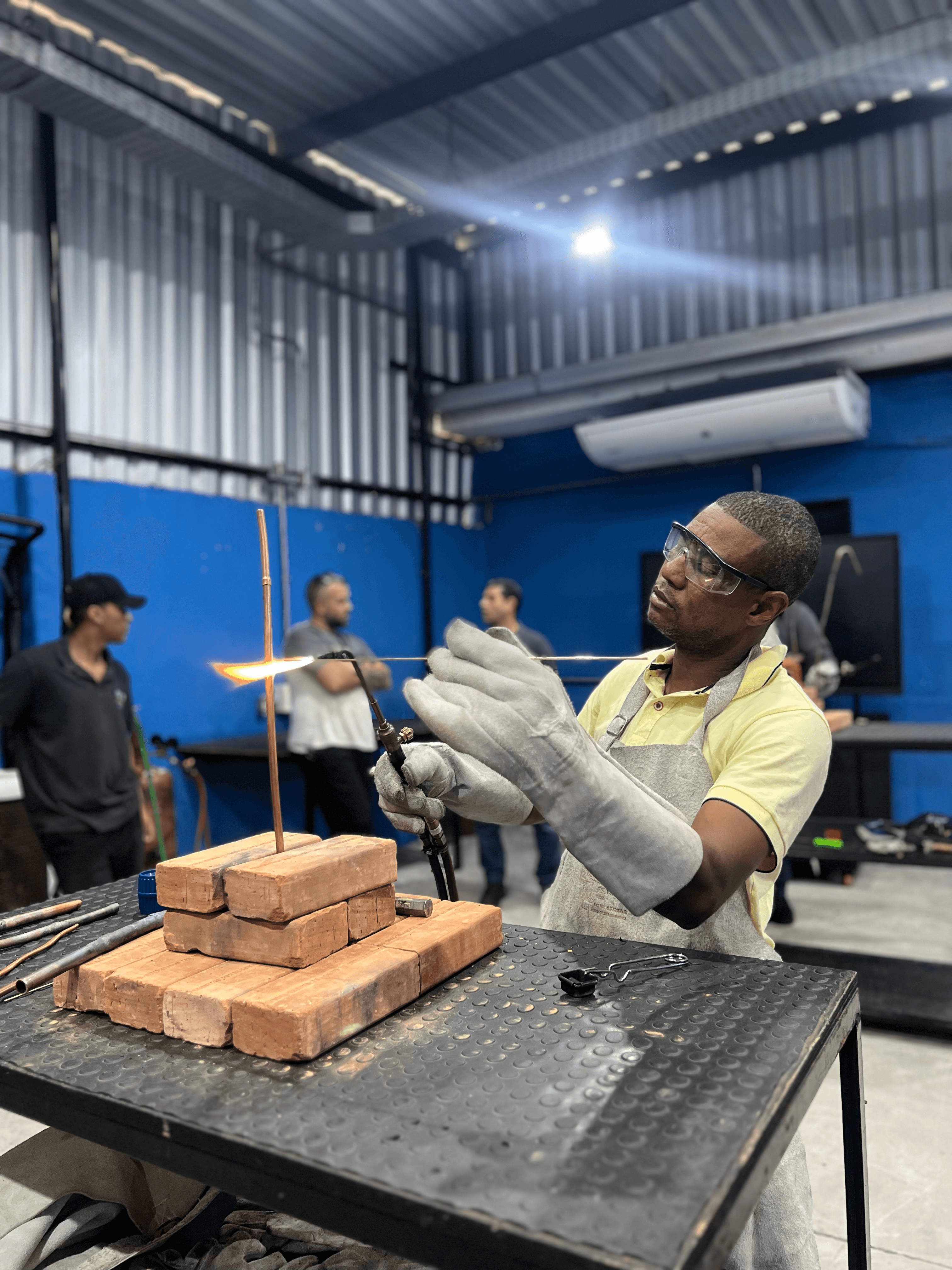 Alunos em treinamento 3