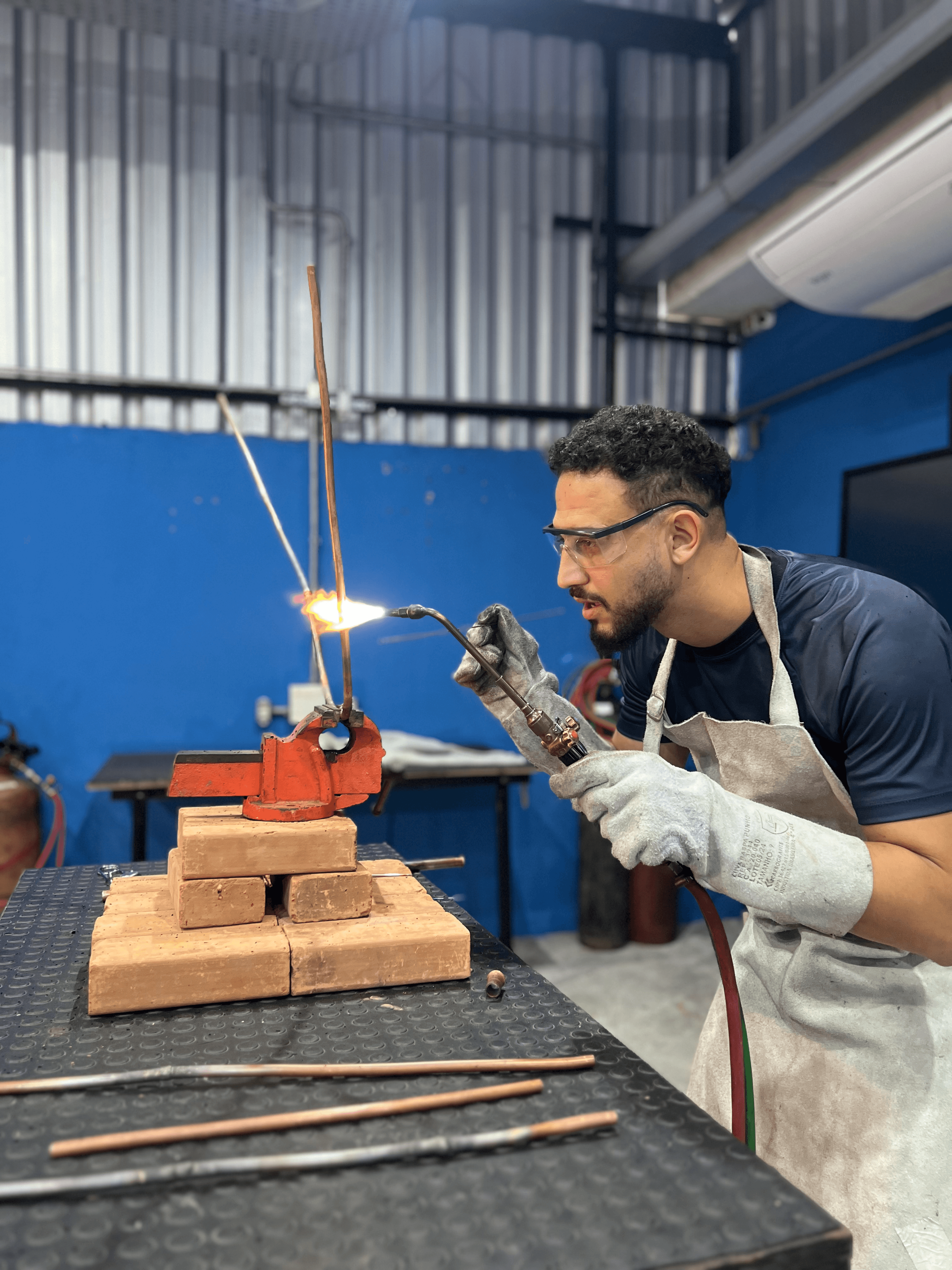 Alunos em treinamento 6